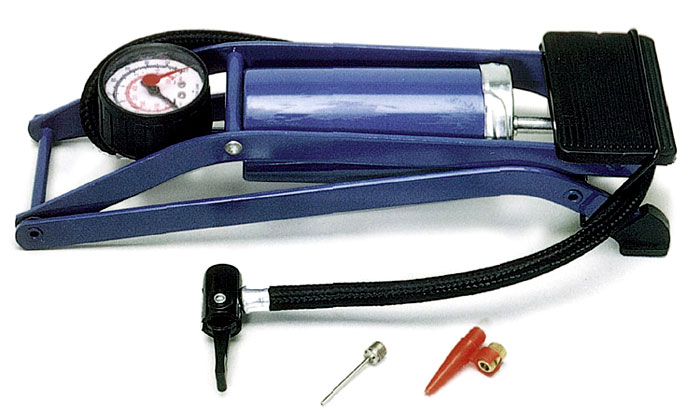 100 PSI. Manual Foot Pump