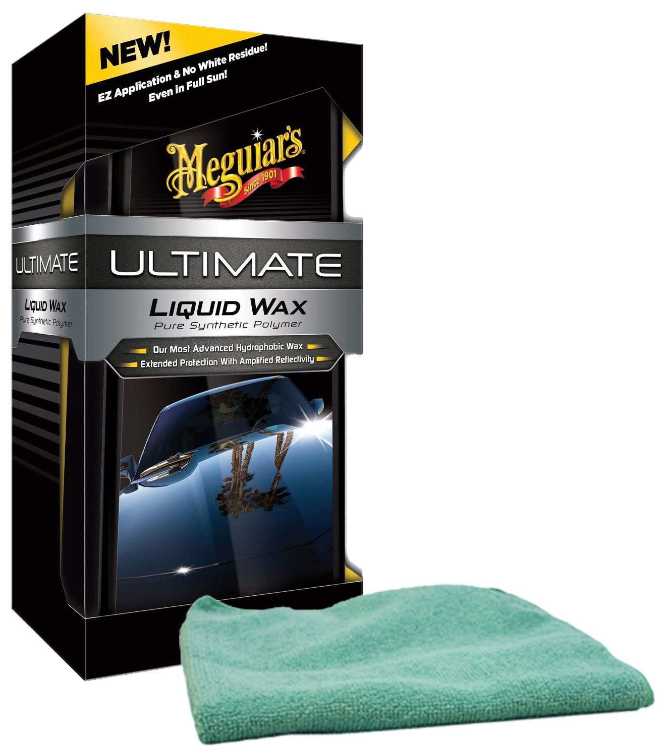 Meguiars Ultimate Liquid Wax & Microfiber Cloth Kit