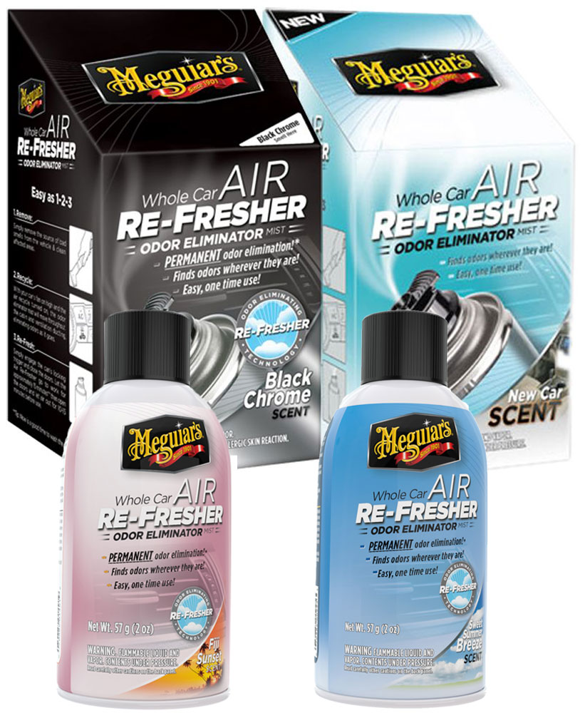 Meguiar's Whole Car Air Re-Fresher Odor Eliminator (2 oz) - Scent:Fiji Sunset