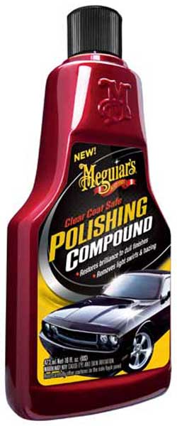 Meguiars Clear Coat Safe Polish Compound (16 oz.)