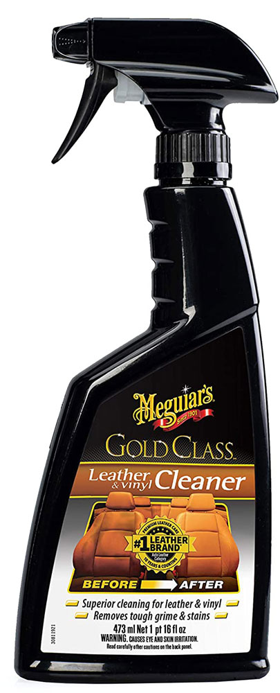 Meguiars Gold Class Leather & Vinyl Cleaner (16 oz)
