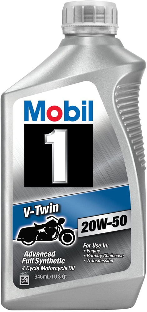 Mobil 1 V Twin 20W-50 Motorcycle Oil