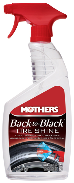 Mothers Back-To-Black Tire Shine (24 oz.)