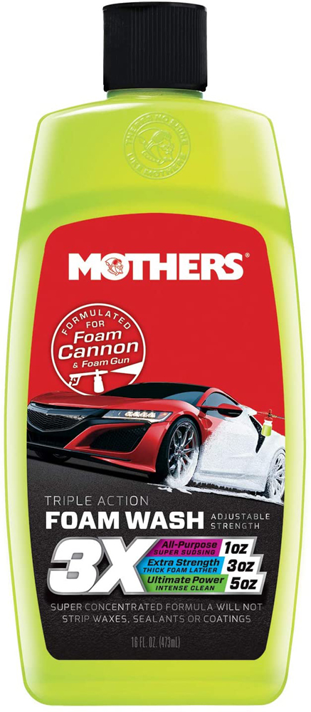 Mothers Triple Action Foam Wash - Size:16 Ounces