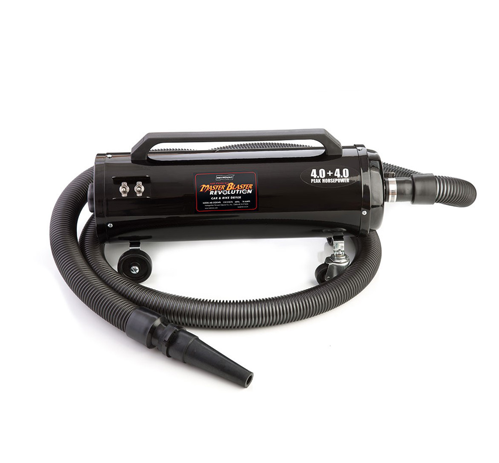 Air Force Master Blaster Revolution Steel 8 Horsepower Twin Motor Car Dryer