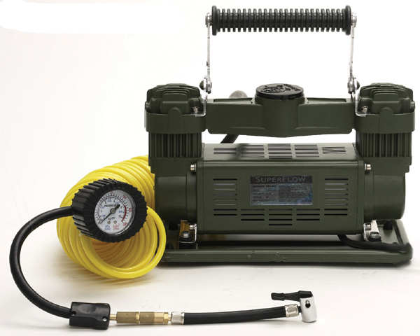 SuperFlow Dual Cylinder Air Compressor