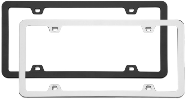 NEO License Plate Frames - Finish:Black