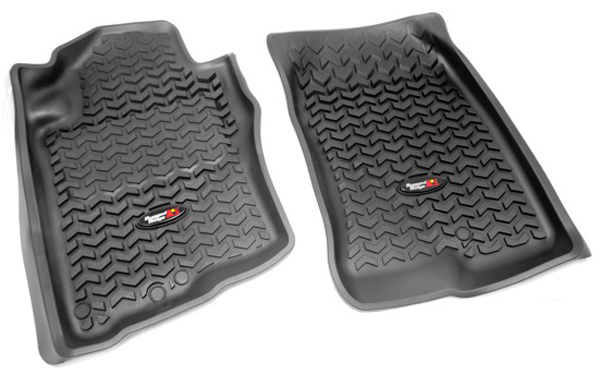 Nissan Xterra & Pathfinder Front All Terrain Floor Liners-Pair (2005-2015) - Color:Black
