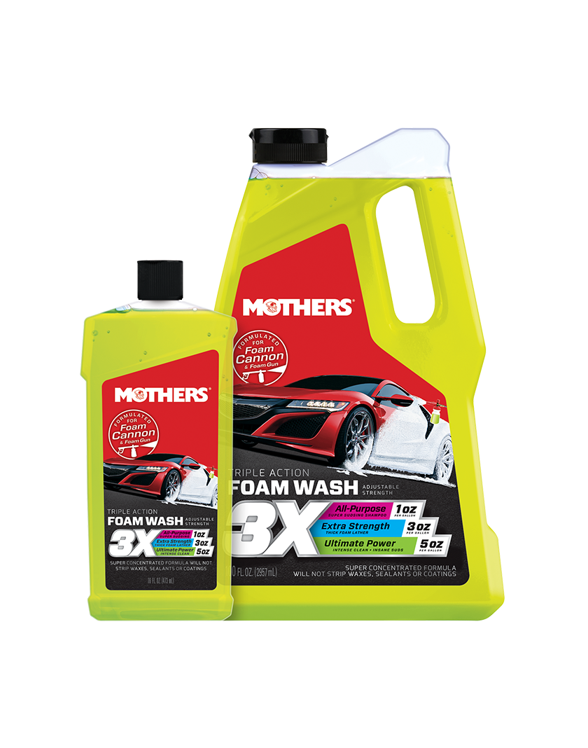 MOTHERS TRIPLE  ACTION FOAM WASH - 100 OZ