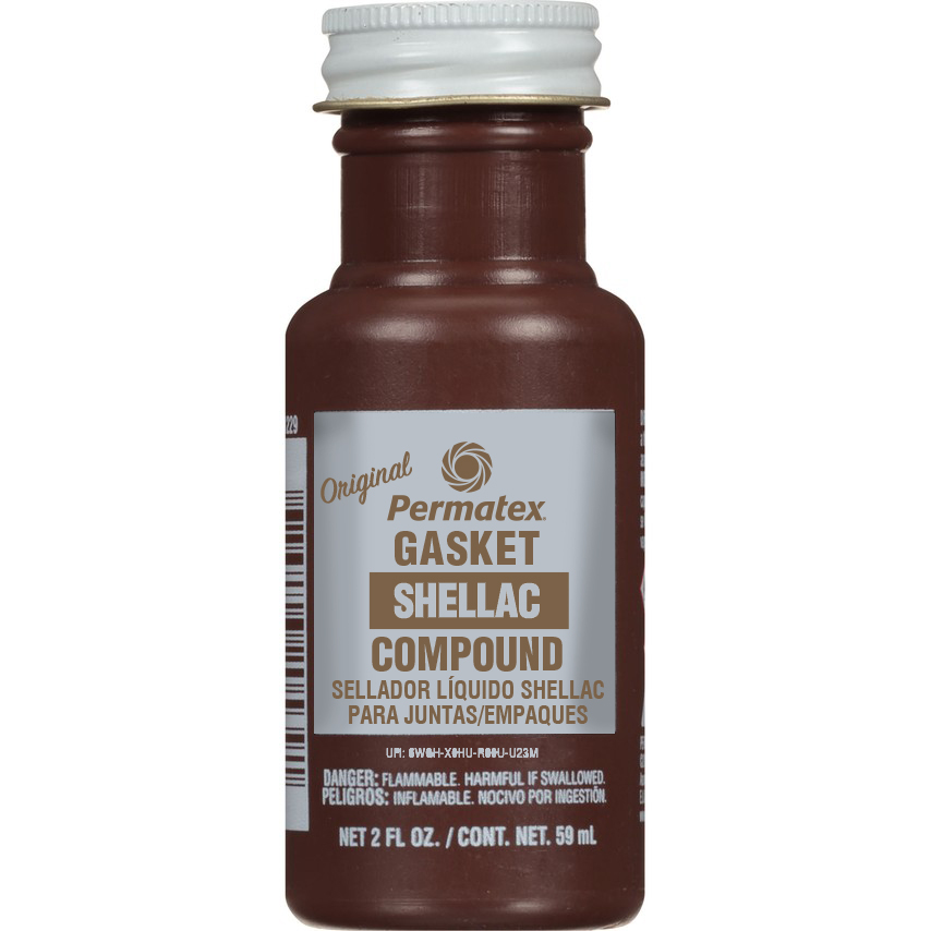 PERMATEX ORIGINAL GASKET SHELLAC COMPOUND 2 OZ