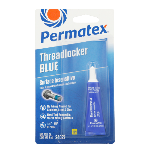 PERMATEX BLUE SURFACE INSENSITIVE THREADLOCKER 6ML