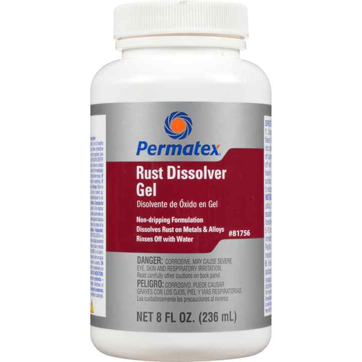 PERMATEX RUST DISSOLVER GEL 8 OZ (NJ-1A)