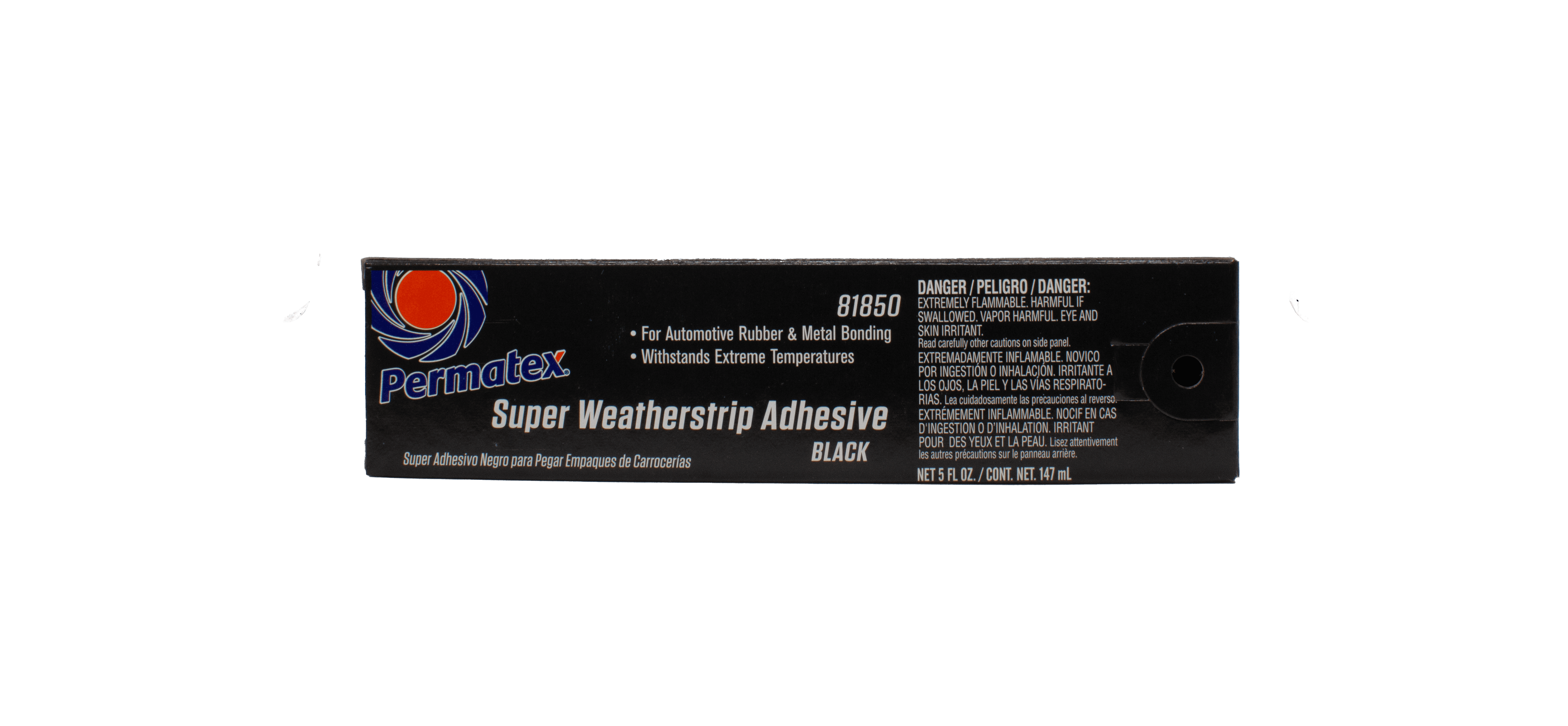 PERMATEX BLACK SUPER WEATHERSTRIP ADHESIVE 5 OZ (82)