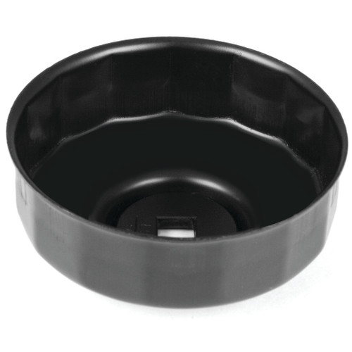 PERFORMANCE TOOL STEEL FILTER CAP WRENCH (80MM 15 FLUTE  3/8" DRIVE TOOL )