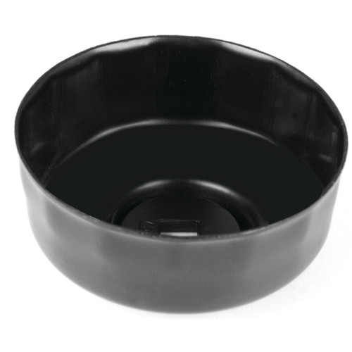 PERFORMANCE TOOL STEEL FILTER CAP WRENCH (75//77MM 15 FLUTE  3/8" DRIVE TOOL )