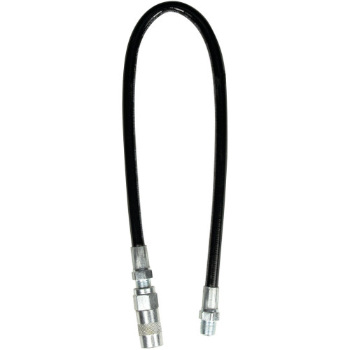PERFORMANCE TOOL 18" GREASE GUN FLEX HOSE FOR HAND & AIR GREASE GUNS