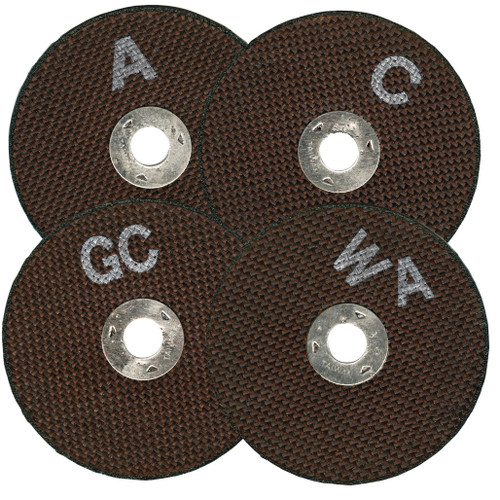 PERFORMANCE TOOL 4-PIECE CUT-OFF WHEEL ASSORTED DISK