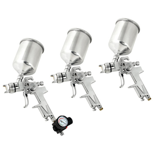 PERFORMANCE TOOL 3-PIECE PRODUCTION H.V.L.P SPRAY GUN KIT