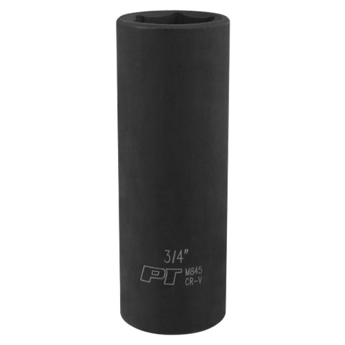 PERFORMANCE TOOL 1/2" DRIVE 3/4" 6PT DEEP IMPACT SOCKET