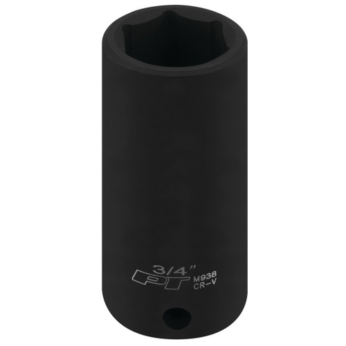 PERFORMANCE TOOL 3/8" DRIVE 3/4" 6PT DEEP IMPACT SOCKET
