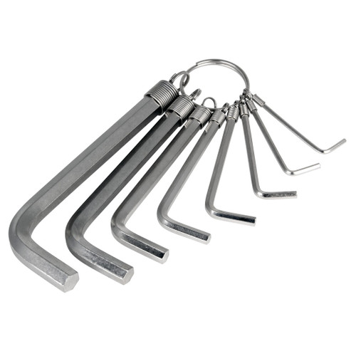 PERFORMANCE TOOL 8-PIECE SAE HEX KEY WRENCH SET