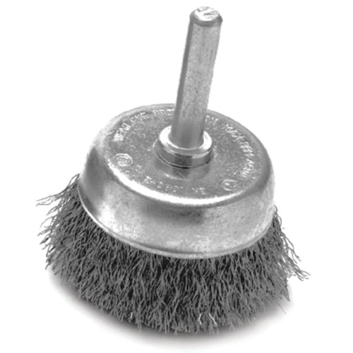 PERFORMANCE TOOL 1-1/2" CUP FINE WIRE BRUSH