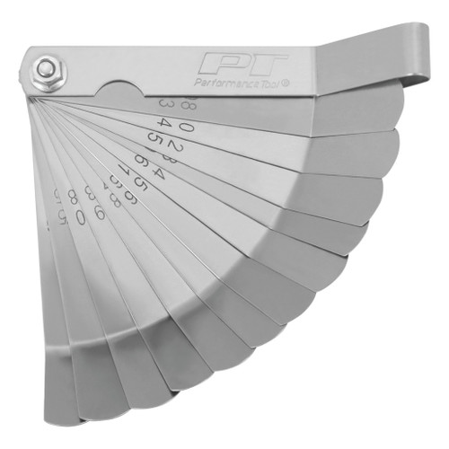 PERFORMANCE TOOL TAPPET GUAGUE 12 OFFSET TIP BLADES