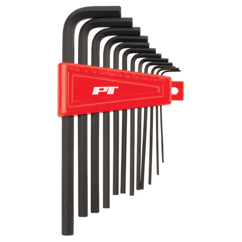 PERFORMANCE TOOL12-PIECE SAE LONG HEX KEY WRENCH SET
