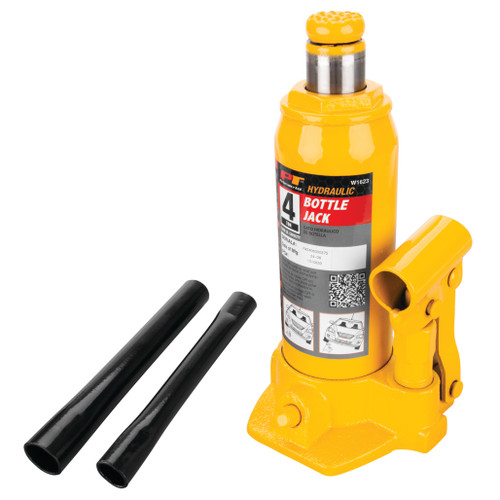 PERFORMANCE TOOL 4 TON HYDRAULIC BOTTLE JACK