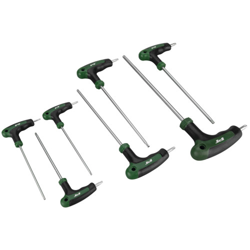 PERFORMANCE TOOL 7-PIECE T-HANDLE STAR DRIVER SET