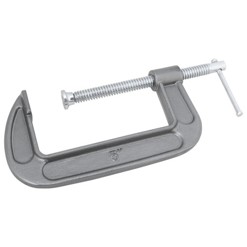 PERFORMANCE TOOL 5" C-CLAMP DUCTILE IRON
