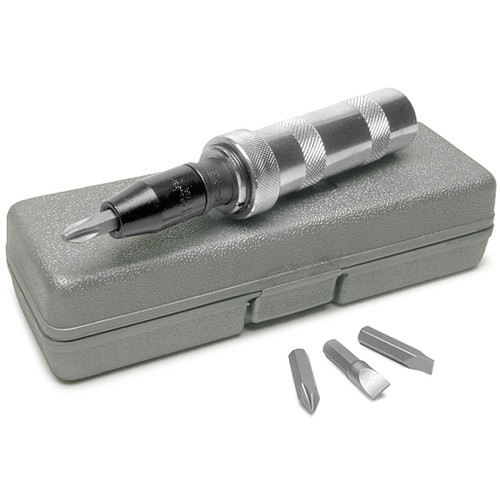 PERFORMANCE TOOL 3/8" DRIVE IMPACT DRIVER WITH 4 BITS
