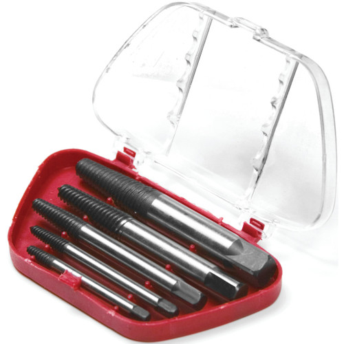 PERFORMANCE TOOL 5-PIECE SCREW EXTRACTOR SET