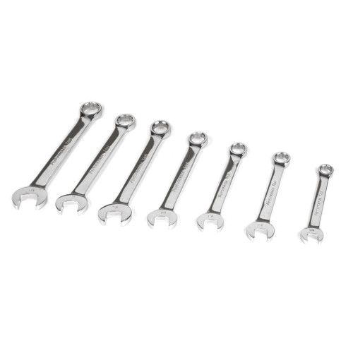 PERFORMANCE TOOL 7-PIECE METRIC COMBINATION WRENCH SET