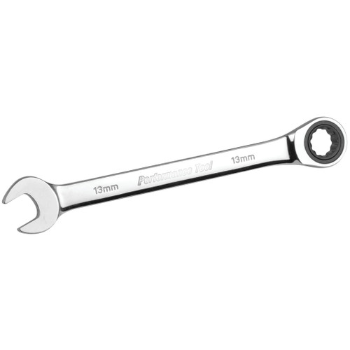 PERFORMANCE TOOL 13MM RATCHETING WRENCH