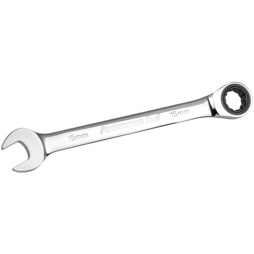 PERFORMANCE TOOL 15MM RATCHETING WRENCH