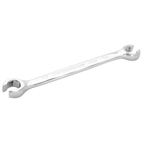PERFORMANCE TOOL 10MM X 12MM FLARE NUT WRENCH