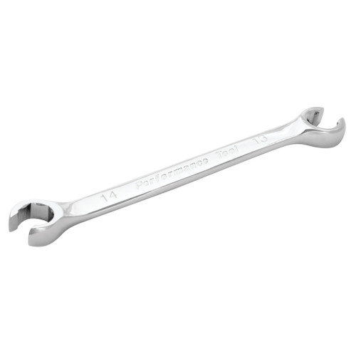 PERFORMANCE TOOL 13MM X 14MM FLARE NUT WRENCH