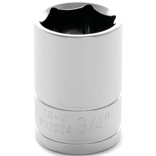 PERFORMANCE TOOL 1/2" DRIVE 3/4" 6PT. SOCKET