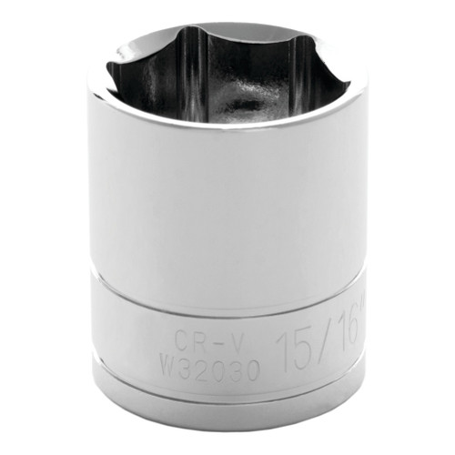 PERFORMANCE TOOL 1/2" DRIVE 15/16" 6PT. SOCKET