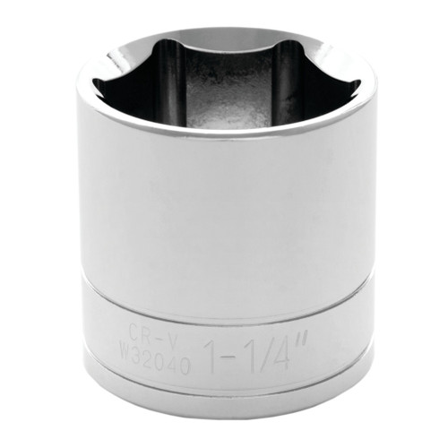 PERFORMANCE TOOL 1/2" DRIVE 1-1/4" 6PT. SOCKET