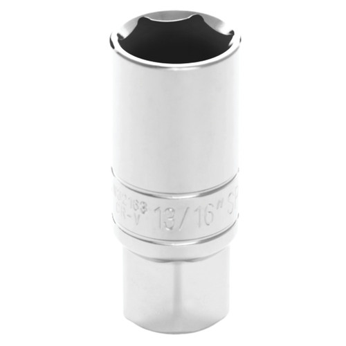 PERFORMANCE TOOL 1/2" DRIVE 13/16" SPARK PLUG SOCKET