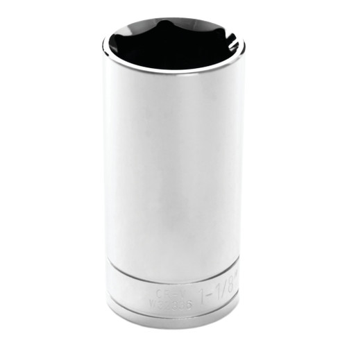 PERFORMANCE TOOL 1/2" DRIVE 1-1/8" 6PT. DEEP SOCKET