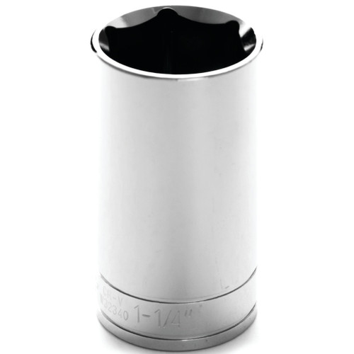 PERFORMANCE TOOL 1/2" DRIVE 1-1/4" 6PT. DEEP SOCKET
