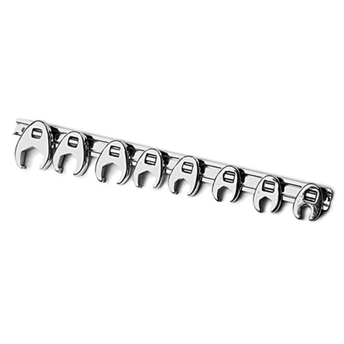PERFORMANCE TOOL 8-PIECE SAE CROWFOOT WRENCH SET