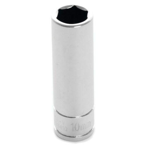 PERFORMANCE TOOL 1/4" DRIVE 10MM 6PT. DEEP SOCKET