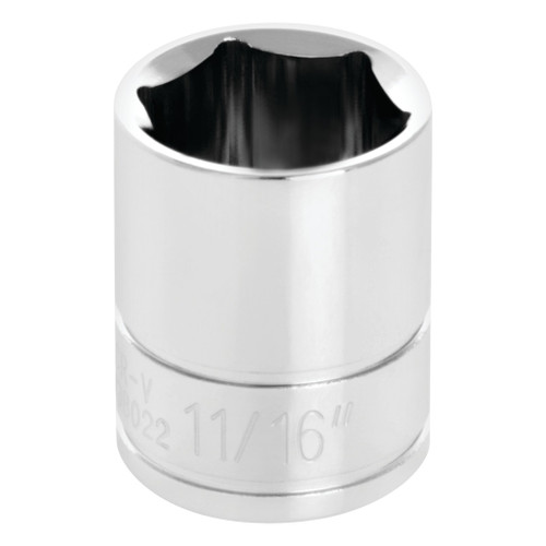 PERFORMANCE TOOL 3/8" DRIVE 11/16" 6PT. SOCKET