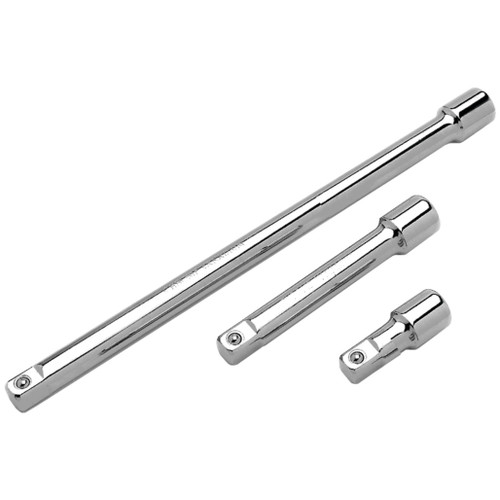 PERFORMANCE TOOL 3-PIECE 3/8" DRIVE EXTENSION SET (1-3/4"3"8")