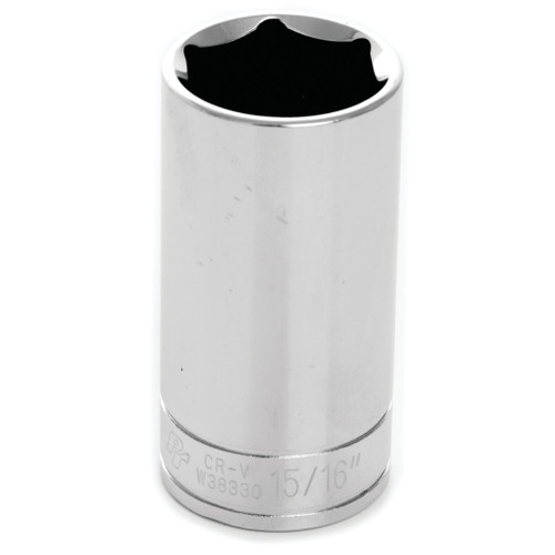 PERFORMANCE TOOL 3/8" DRIVE 15/16" 6PT. DEEP SOCKET