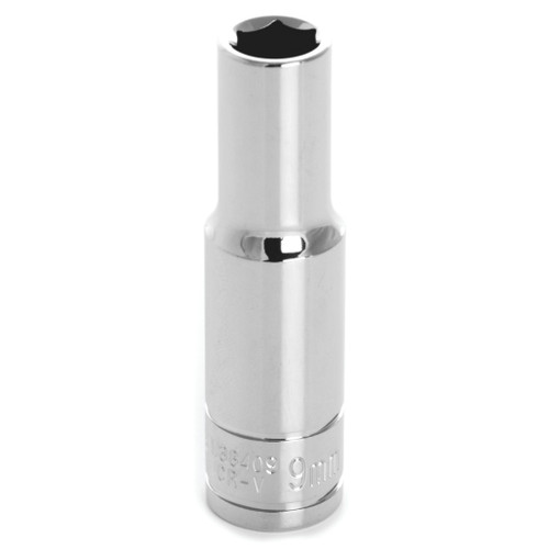 PERFORMANCE TOOL 3/8" DRIVE 9MM 6PT. DEEP SOCKET